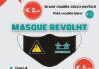 Vente de masques et stickers