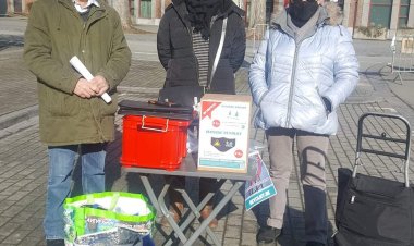 Revolht sur le marché de Soignies