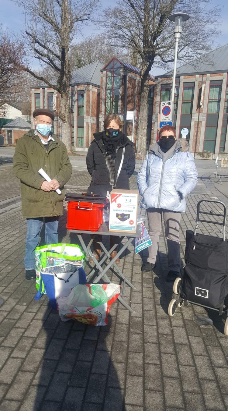 Revolht sur le marché de Soignies